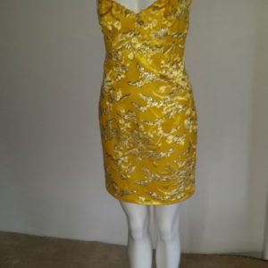 Short Yellow Dancing Dress