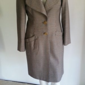 Checked Coat