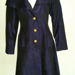 Purple Tafetta Coat
