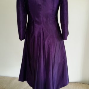 Purple Tafetta Coat